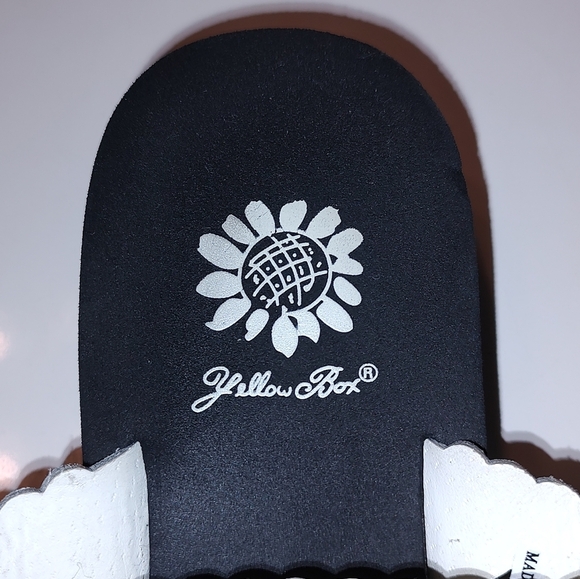 Yellow Box White Sandals - Picture 2 of 4